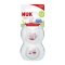 NUK Silikon-Schnuller Star Peppa Pig 18-36m. 2 Stk.
