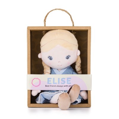 PETITE&MARS Panenka plyšová Elise 0m+, 35 cm