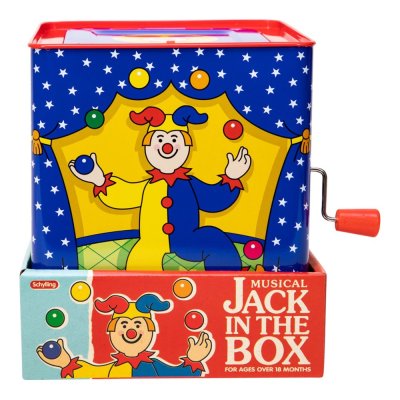 Schylling Musical Box Jack-in-the-box