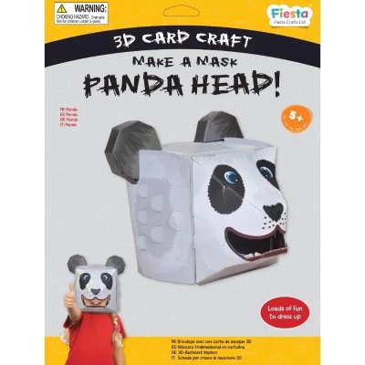 Fiesta Crafts Kreatywny zestaw Maska 3D Panda