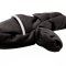 Rękawice z jednym palcem softshell STRETCH Outlast® - czarny-haft szary