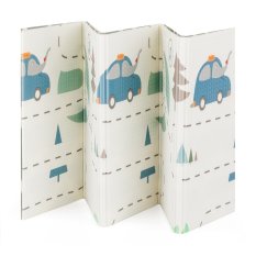 PETITE&MARS Podložka na hranie skladacia Campy Cars&Arabesca