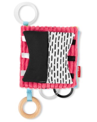 SKIP HOP Educatief stoffen boekje voor C-ring Discoverosity 0m+