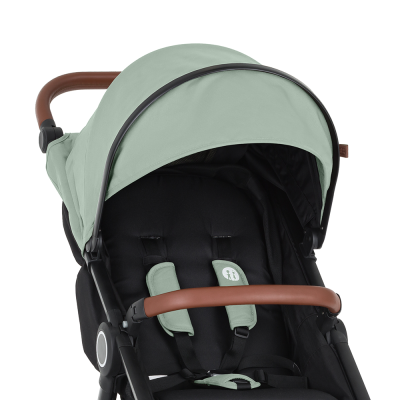 Capote PETITE&MARS pour poussette Street2, vert fer