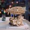 RoboTime 3D Holzbausatz Mechanisches Modell Fantastisches Luftschiff