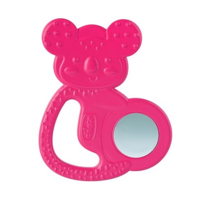 CHICCO Koelbijtring Fresh Koala roze 4m+