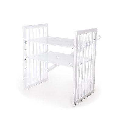 Berço de crescimento redondo MIMIKO 9 em 1 redondo branco