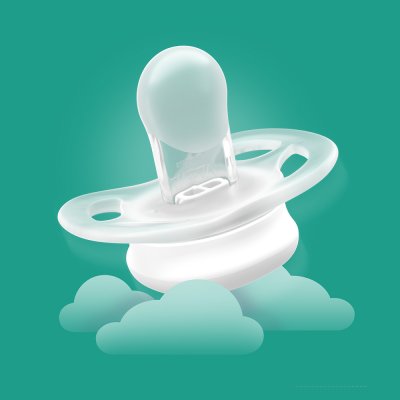 Philips AVENT Schnuller Ultrastart Nacht 0-2m Junge, 2 Stk.