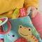BRIGHT STARTS Kuscheldecke mit C-Ring Fuzzy Feel ™ 0m +