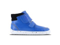 Be Lenka Kinderwinterschoenen op blote voeten Panda 2.0 - Blauw & Wit