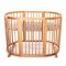 MIMIKO Round 9in1 Growing Crib Round Natural