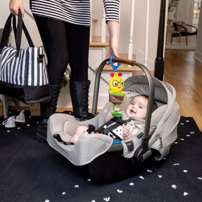 BABY EINSTEIN Spielzeug mit Rassel, aufziehbar am C-Ring Cal-a-Puller™ 0m+