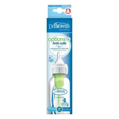 DR.BROWN'S Options+ Anti-Kolik-Flasche schmal 2x250 ml Kunststoff