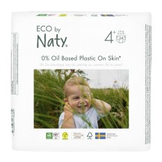 ECO BY NATY Plenice za enkratno uporabo 4+ (9-20 kg) 24 kos