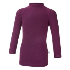 Maglietta smyk DR collo alto Outlast® - prugna
