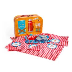 Bigjigs Toys Teeset im Koffer London
