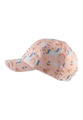 STERNTALER Czapka z daszkiem z filtrem UV 50+ jednorożec dziewczynka 49 cm-12-18 m