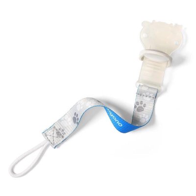 BABYONO Schnullerclip blau 0m+