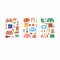 Mudpuppy Happy Camper Magnetic Set