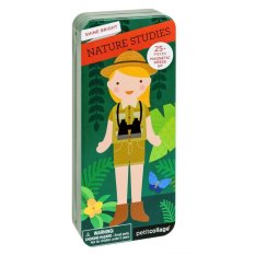 Petit Collage Magnetisches Puzzle Naturforscherin