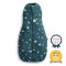 ERGOPOUCH Otulacz i śpiworek 2w1 Cocoon Ocean 0-3 m, 3-6 kg, 0,2 tog