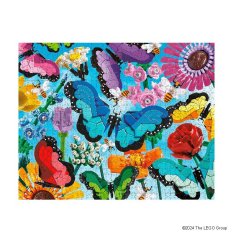 Puzzle Chronicle Books LEGO® Papillons et fleurs 1000 pièces