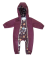 Monkey Mum® Softshell baby winteroverall met sherpa - Bordeaux Roodkapje in het bos - maat 62/68, 74/80