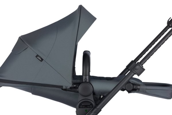 EASYWALKER Kombikinderwagen Harvey⁵ Premium 2in1 Mineral Grey LITE RWS