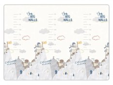 LALALU Подложка за игра Къмпинг сгъваема Big Walls 200x140 см