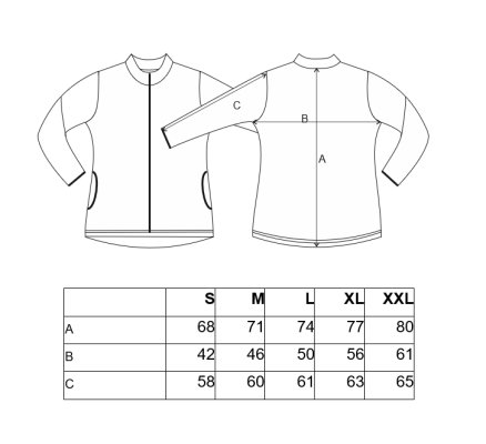 Damska bluza rozpinana smyk Outlast® - czarna