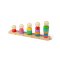 Bigjigs Toys Regenbogenfamilie zum Aufziehen