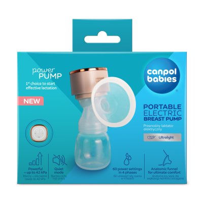 CANPOL BABIES Laktator elektryczny przenośny PowerPump