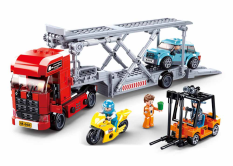 Sluban Town M38-B0880 Camion de transport de voitures