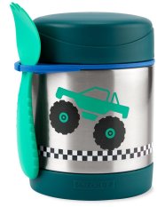 SKIP HOP Spark Style Speisebehälter mit Löffel/Gabel Monster Truck 325 ml, 3J+