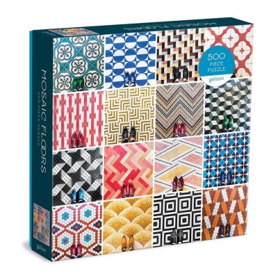 Galison Puzzle Mosaikböden 500 Teile