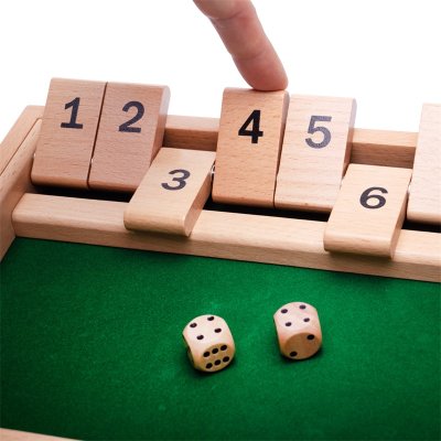 Bigjigs Toys Drvena igra Zatvorite kocke