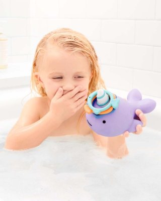 SKIP HOP Zoo Wodne kółka do zabawy Narval 12m+