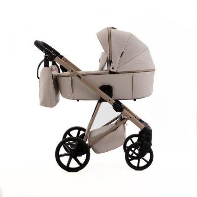 ADAMEX Kombikinderwagen Delta Natura Vanilla