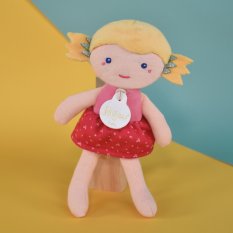 Doudou Jolijou Lalka Léa 16 cm różowa