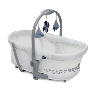 CHICCO Spjälsäng/säng/stol Chicco Baby Hug Pro - White Cream