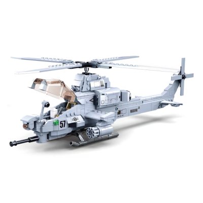 Sluban Army Model Bricks M38-B0838 Borbeni helikopter AH-1Z Viper