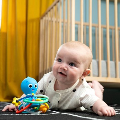 BABY EINSTEIN Anneau de dentition/hochet Opus's Shake & Soothe™ 0m+