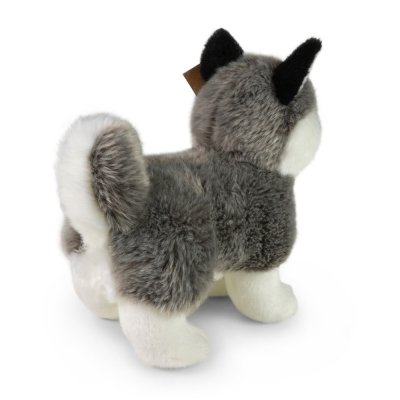 Rappa Chien husky en peluche debout 23 cm ECO-FRIENDLY