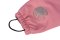 Verstelbare softshell winter kinderbroek met sherpa Monkey Mum® - Roze schaapje