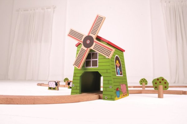 Bigjigs Rail Wiatrak