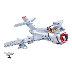 Sluban Model Bricks M38-B0983 Avion de chasse à réaction MiG-15