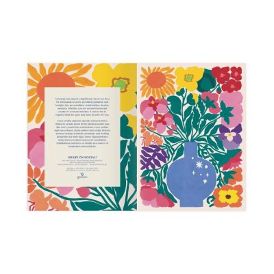 Galison Zodiac Flowers 1000 Piece Puzzle