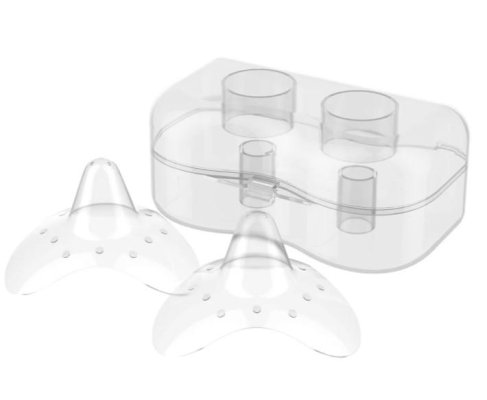 BABYONO Protège-tétons silicone M