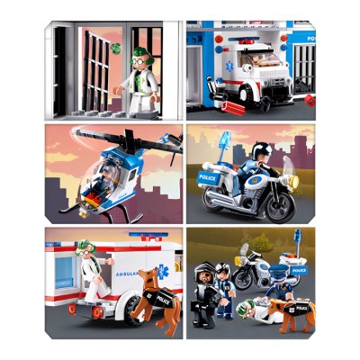 Sluban Police M38-B0660 Prison Escape
