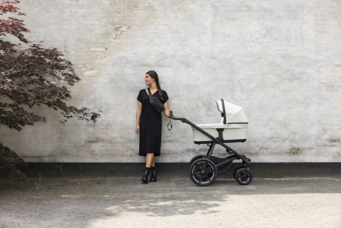 THULE Babakocsi Urban Glide 4 kerekű fekete/puha bézs szett XL